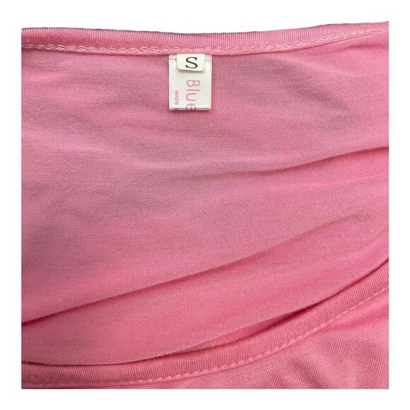 Bluetime Women's Pink Floral Printed 3/4 Sleeve Maxi Dress Size S. - Picture 7 of 13